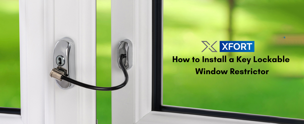 How to Install a Key Lockable Window Restrictor – XFORT