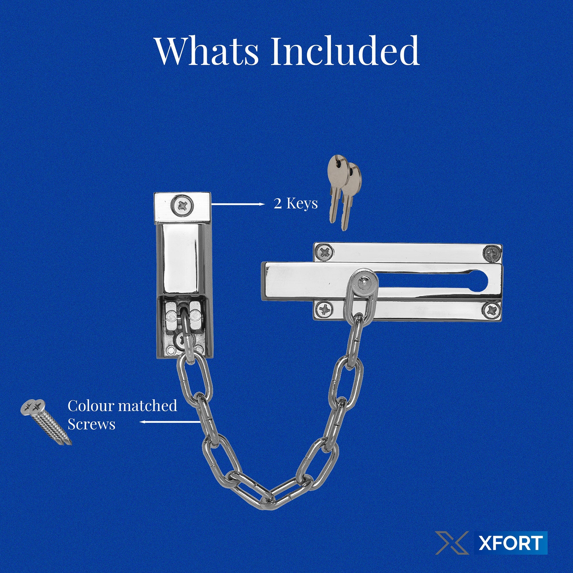 CATENA DI SICUREZZA PER PORTE IN FERRO OTTONATO CATENA DI SICUREZZA PER PORTE IN FERRO OTTONATO